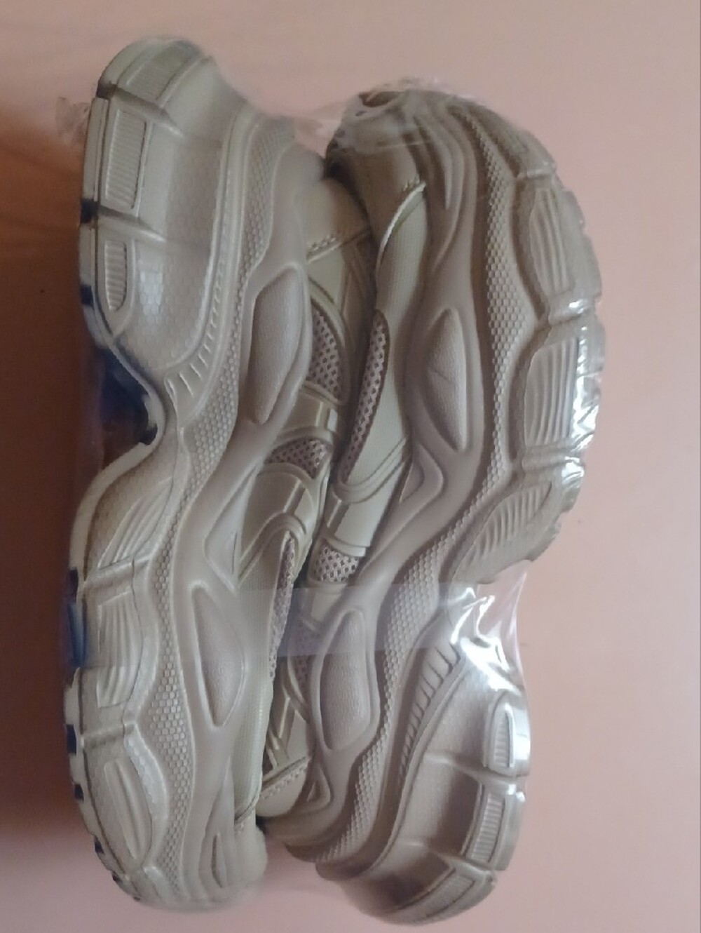 Chunky Athletic Sneakers in Brown - Picture 2 of 4